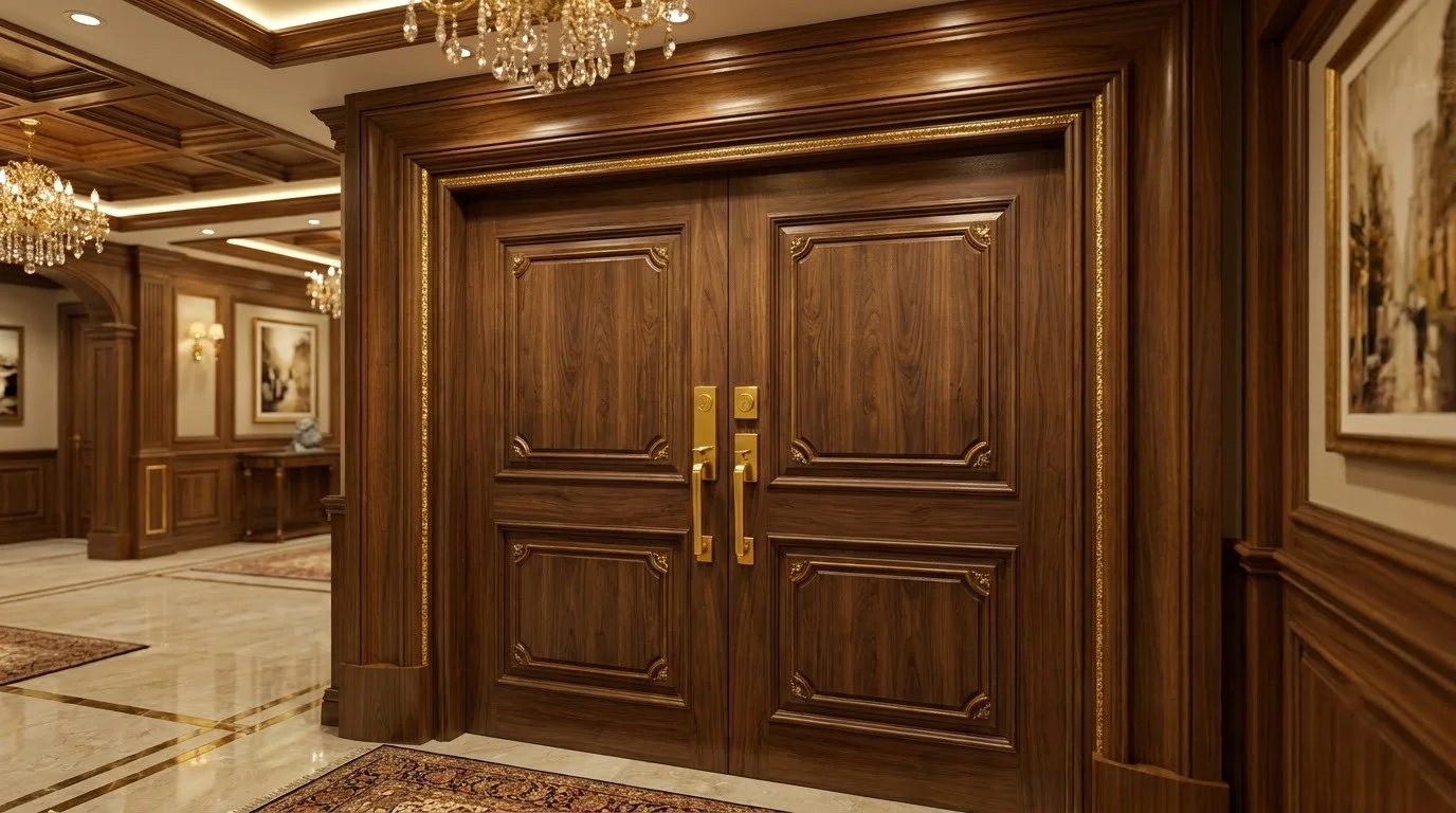 Soul Space Architectural Specification — Teakwood Frame & Veneered Doors