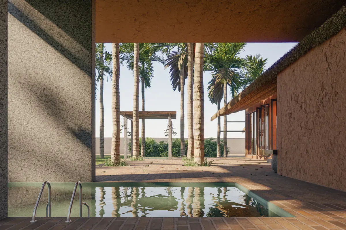 Private Plunge Pool & Villa Retreat — Soul Space Infrastructure Architectural Development